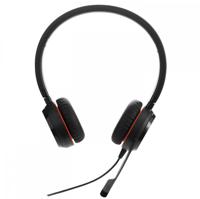 Jabra Evolve 20 SE USB-C Wired Microsoft Teams Stereo Headset with USB-C to USB-A Adapter