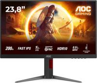 AOC 24G4HA 23.8 Inch 1920 x 1080 Pixels Full HD Fast IPS Panel HDMI DisplayPort Adaptive Sync Monitor