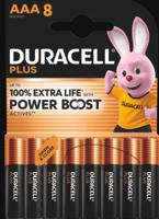 Duracell Plus AAA Batteries with Power Boost (Pack 8) - MN2400B8BOOST