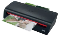 GBC 240 Home Office A4 Laminator Black & Red - 4410068UK