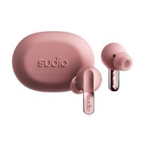Sudio N3 Pro True Wireless Pink Earbuds with Charging Case