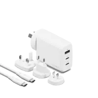 Cygnett 67W Multiport Travel White Wall Charger - UK