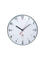 Alba Quartz Magnetic Wall Clock 250mm Diameter Black - HORCLASMAG