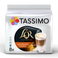 Tassimo LOR Latte Macchiato Caramel Coffee Capsule (Pack 8) - 4090776