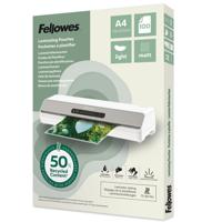 Fellowes Recycled Laminating Pouch A4 2x80 Micron Matt (Pack 100) - 100143435