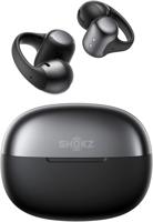 Shokz OpenDots One Wireless Clip-On Black Earbuds with Charging Case