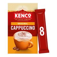 Kenco Cappuccino Instant Coffee Sachets 14.8g (Pack of 8) - 4070643