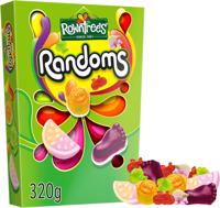 Rowntrees Randoms Sweets Carton 320g - 12612084