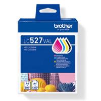 Brother LC527VAL Standard Yield Multipack Ink Cartridges 3K Bk / 2K Cols - LC527VAL
