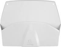 Exacompta AutentiK Horizontal Wall Sorter 1 Compartment White (Pack 1) - 61113D