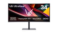 LG G630A UltraGear 34 Inch 3840 x 2160 Pixels WideQuad HD VA Panel HDMI DisplayPort USB-C Gaming Monitor