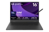 LG Gram Pro 2in1 16T90TP 16 Inch Intel Core Ultra 7 255H 16GB RAM 1TB SSD Windows 11 Home Notebook