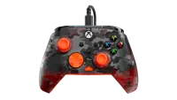 Turtle Beach Rematch Core Orange and Ghost Black Camo Wired USB-C Xbox Gaming Controller