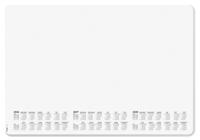 Sigel Paper Desk Pad White Dotted 80gsm A2 approx 59cm x 50cm x 41cm 30 sheets - H6301