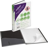 Snopake GRS ReBorn Presentation Display Book 40 Pocket / 80 sides to view A4 Black- 1 Book