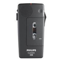 Philips Pocket Memo Classic 388 Slide Switch Mini Cassette Dictation Recorder