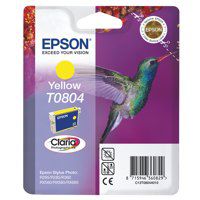 Epson T0804 Hummingbird Yellow Standard Capacity Ink Cartridge 7ml - C13T08044011