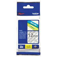 Brother Black On Clear Label Tape 12mm x 8m - TZE131