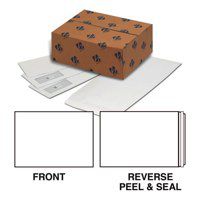 Plus Fabric Pocket Envelope C5 Peel and Seal Plain Easy Open Power-Tac 120gsm White (Pack 500) - B26139