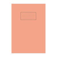 Silvine A4 Exercise Book 5mm Square Orange 80 Pages - Pack x10