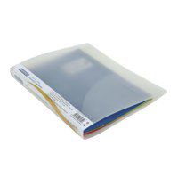 Rapesco Oversized Ring Binder Polypropylene 2 O-Ring A4+ 15mm Rings Clear (Pack 10) - 0923