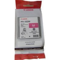 Canon PFI102M Magenta Standard Capacity Ink Cartridge 130ml - 0897B001