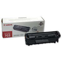 Canon 703BK Black Standard Capacity Toner Cartridge 2k pages - 7616A005