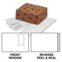 Plus Fabric Pocket Envelope C4 Peel and Seal Window Easy Open Power-Tac 120gsm White (Pack 250) - L23970