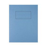 Silvine 9x7 inch/229x178mm Exercise Book Ruled Blue 80 Pages (Pack 10) - EX104