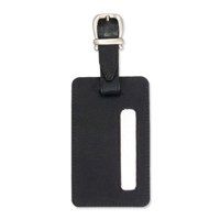 JSA Address Luggage Tag 115x70mm Black