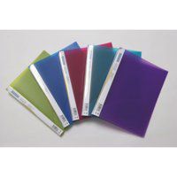 Rapesco Ring Binder Polypropylene 2 O-Ring A4 15mm Rings Bright Transparent Assorted (Pack 10) - 0799