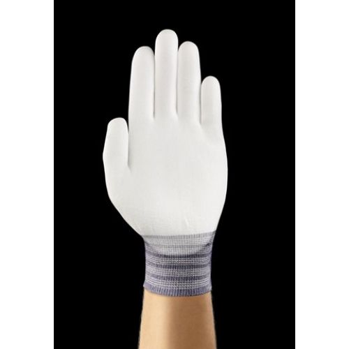 11-600 Palm-Coated Gloves, Size 9, White