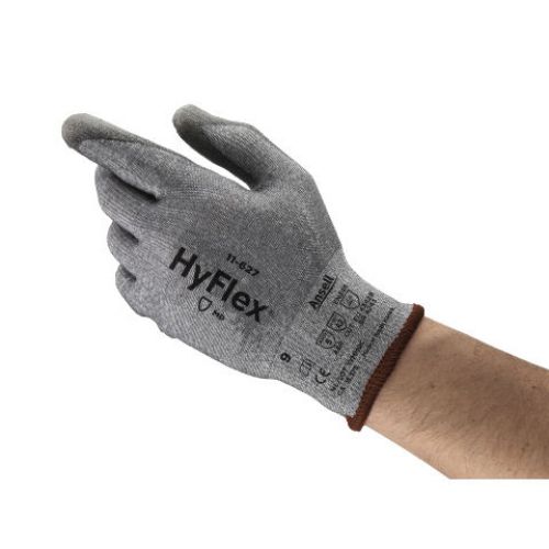 HYFLEX HyFlex Dyneema/Lycra Work Gloves, Size 7, Gray