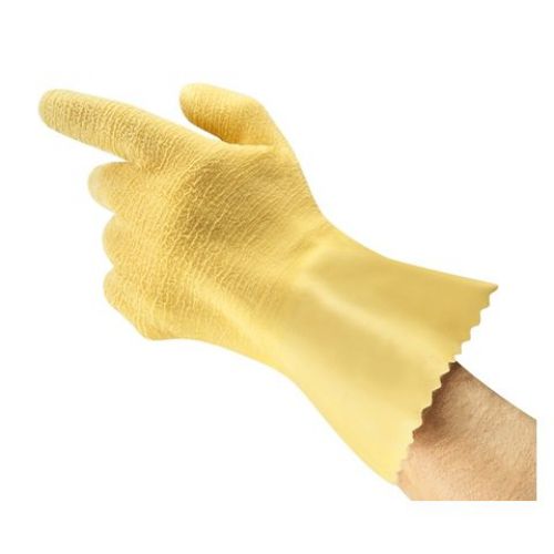 Golden Grab-It® Gloves, Size 10, Gray/Yellow, Fully Coated
