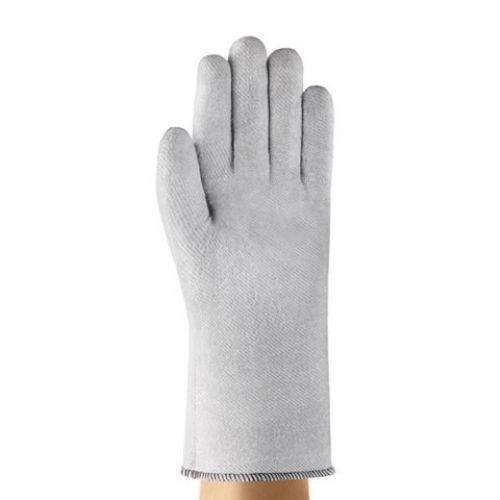 42-474 High Heat Gloves, Size 9, Light Gray