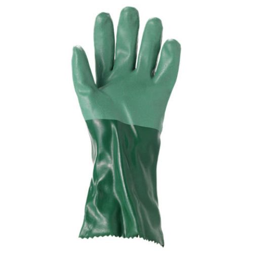 AlphaTec 08-352 Neoprene Dipped Gloves, Rough Finish, Size 10, Green