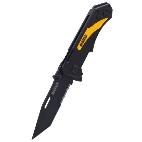 Folding Pocket Knives, 7 in, Stainless Steel, Yellow/Black