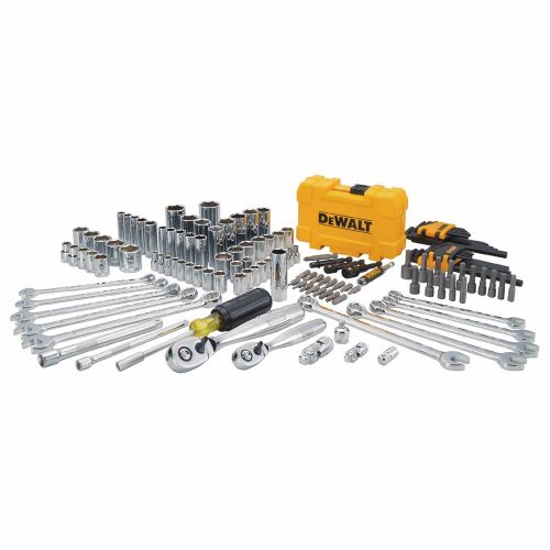 Mechanics Tools Set; 142 pc; 1/4 in and 3/8 in Drive
