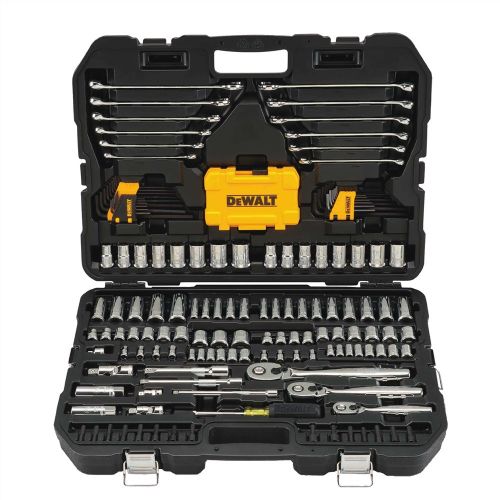 Mechanics Tools Set; 168 pc; 1/4 in; 1/2 in and 3/8 in Drive