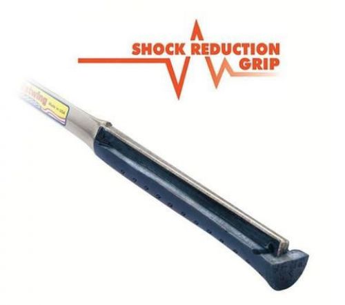 Rock Pick, 22 oz Head, 13 in, Steel Handle with Blue Shock Reduction Grip®