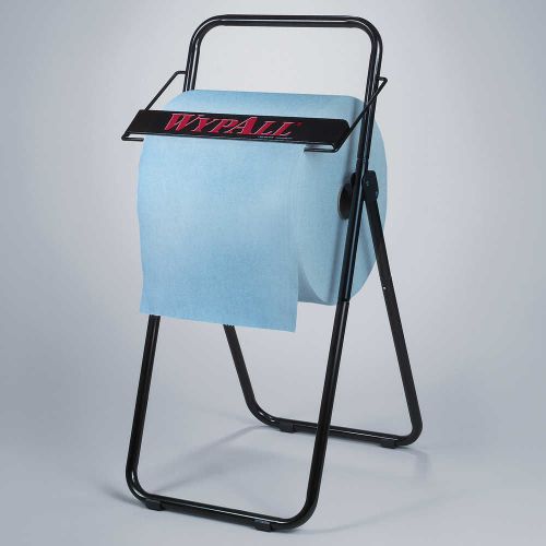 Image of WypAll* X60 Reusable Wipers (34965), Blue, Jumbo Roll, 1100 Sheets / Roll, 1 Roll / Case 34965