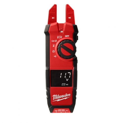 MILWAUKEE ELECTRIC TOOLS Digital Fork Multimeters, Electrical, 5 Function, 200 AAC