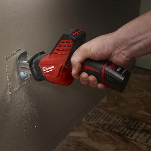 MILWAUKEE ELECTRIC TOOLS M12 Hackzall Cordless Reciprocating Saw--Tool Only, 12V Lithium, 1/2in Stroke L