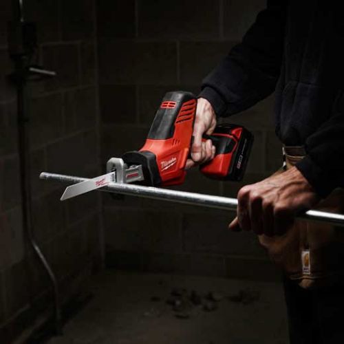 MILWAUKEE ELECTRIC TOOLS M18 Hackzall Cordless Reciprocating Saws, 18 V, Lithium-Ion, 3/4 in Stroke L