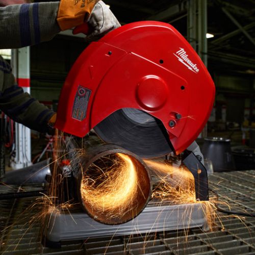 MILWAUKEE ELECTRIC TOOLS Milwaukee® Abrasive Cut-Off Machines, 5 in Cut Cap., 3,900 rpm, 4 hp