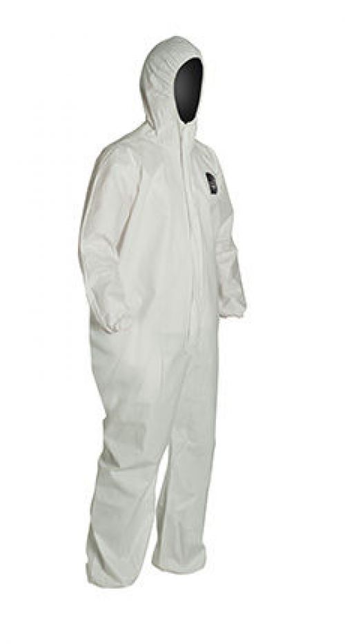 ProShield® NexGen Coverall with Attached Hood, White, 3X-Large