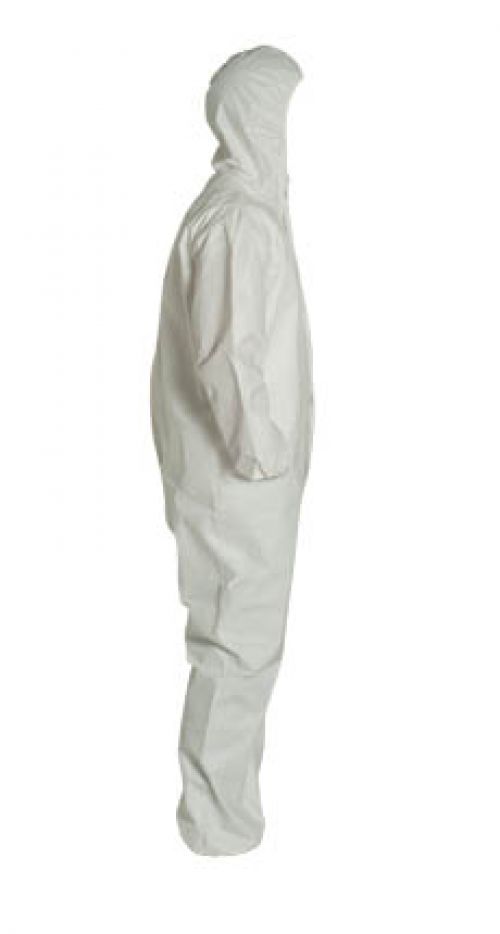 ProShield® NexGen Coverall with Attached Hood, White, X-Large