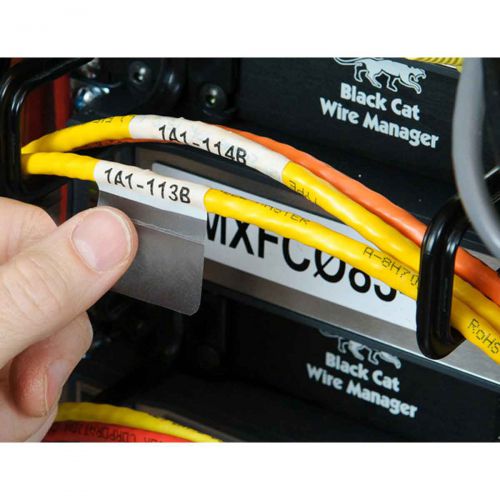 TLS 2200/TLS PC Link Labels,  1/2 in x 1 in, White/Translucent