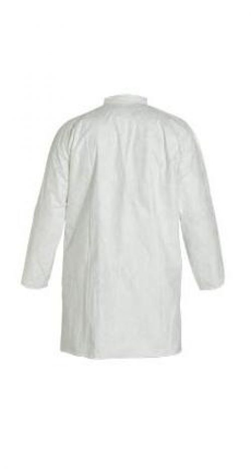 Tyvek® 400 Two Pocket Lab Coat, Small, White