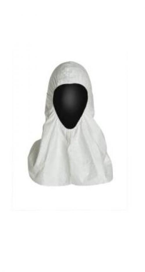Tyvek® Hood, Tyvek® 400, Unlined, White, One Size Fits Most, Pullover